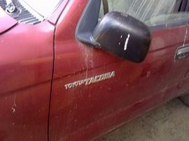 1998 TOYOTA TACOMA BURGUNDY STD CAB, 2.4L, MT 2WD.  Z24884